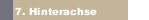 7. Hinterachse